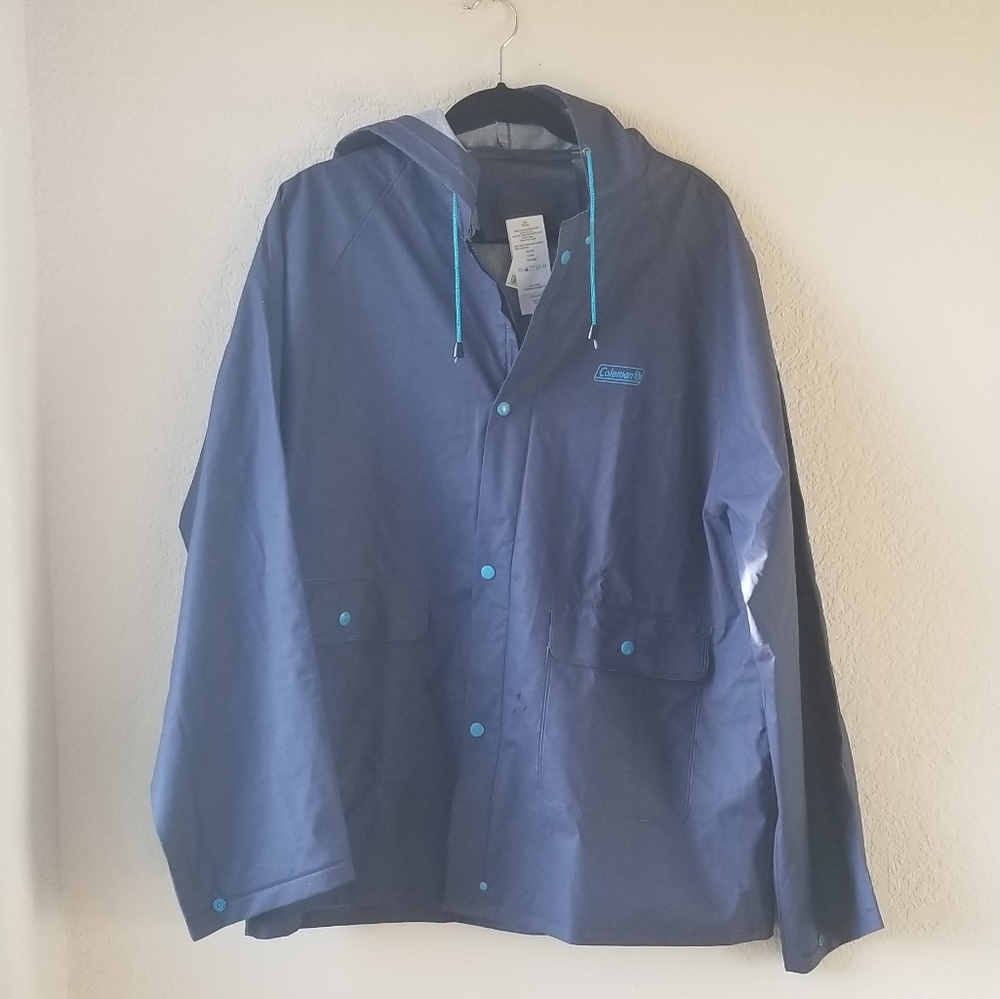 Coleman Waterproof Rain Hooded Jacket